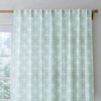 Milo Mint - Curtain Panel - The Drapery