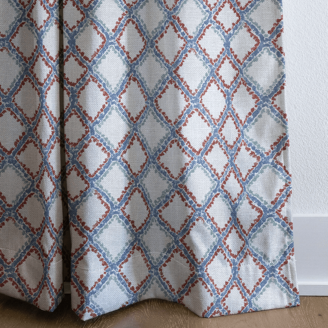Milton Lattice - Curtain Panel - The Drapery
