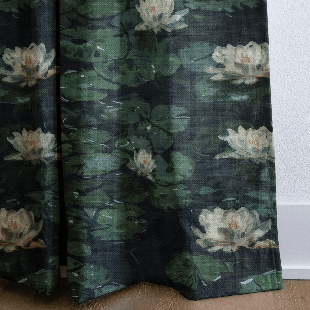 Milton Lillies - Curtain Panel - The Drapery