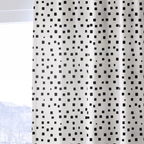 Minimal Squares - Curtain Panel - The Drapery