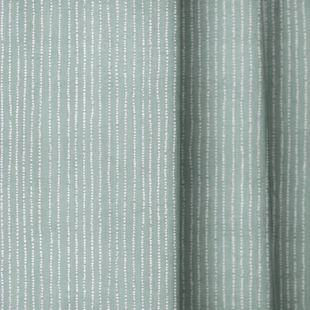 Mint Drift - Curtain Panel - The Drapery