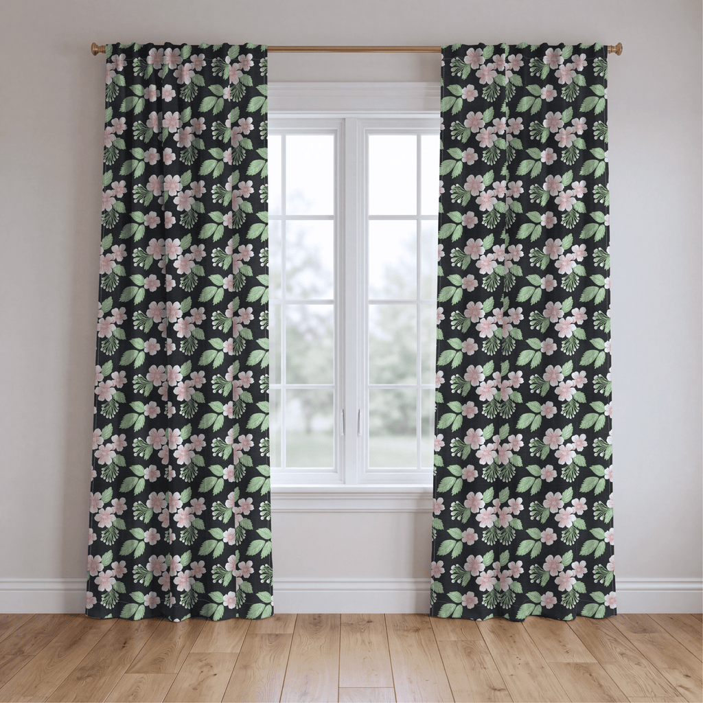 Mireille Floral - Curtain Panel - The Drapery