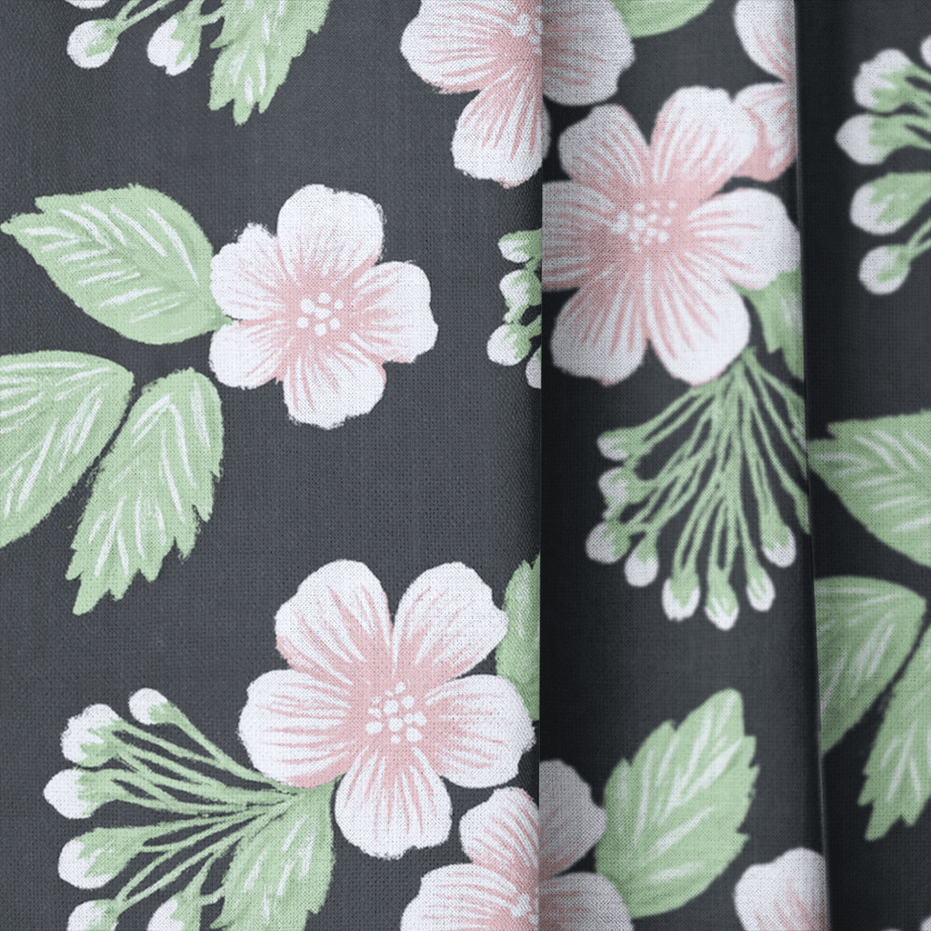 Mireille Floral - Curtain Panel - The Drapery