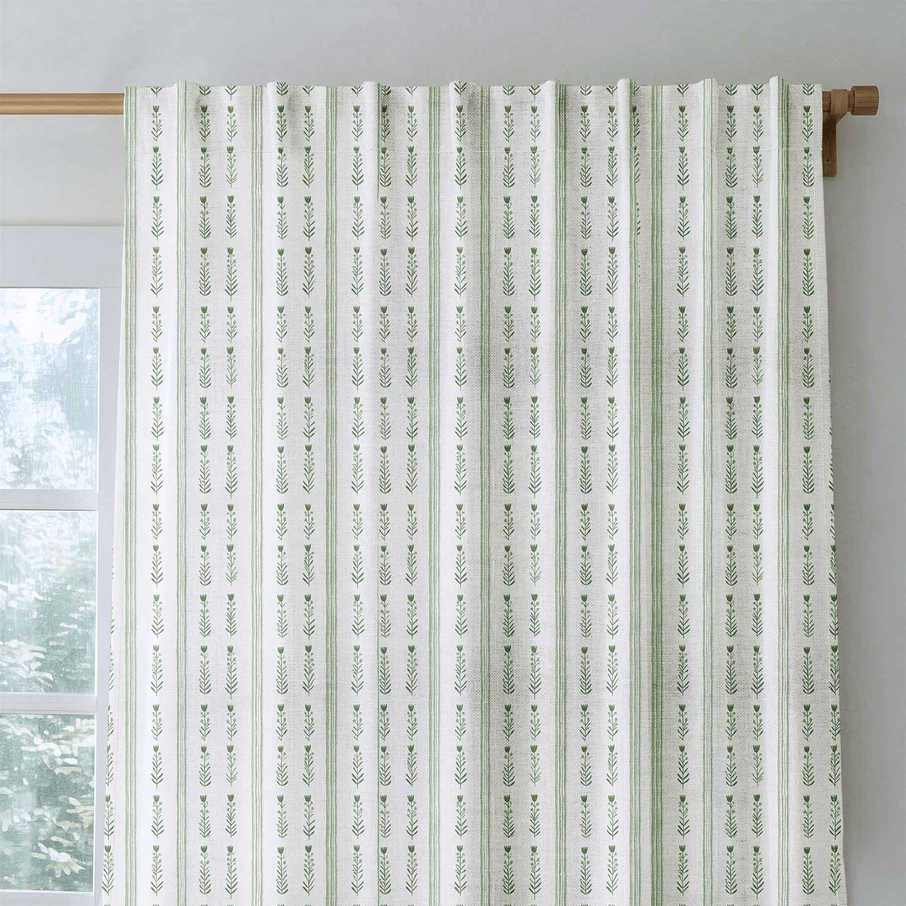 Mirelune Tulip - Curtain Panel - The Drapery