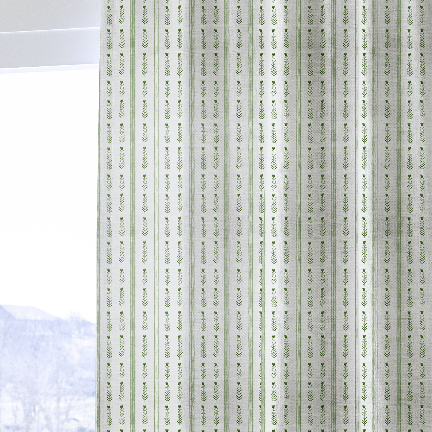 Mirelune Tulip - Curtain Panel - The Drapery