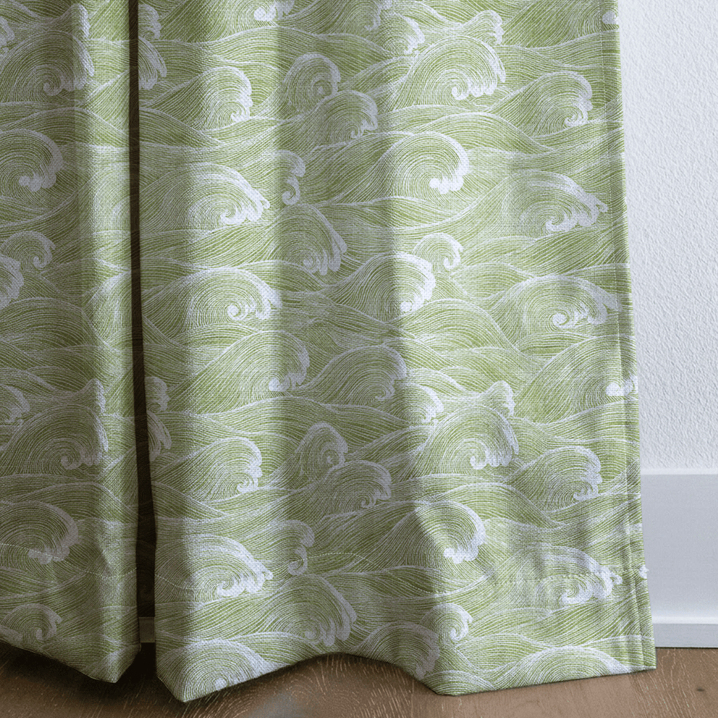 Mirette Waves - Curtain Panel - The Drapery