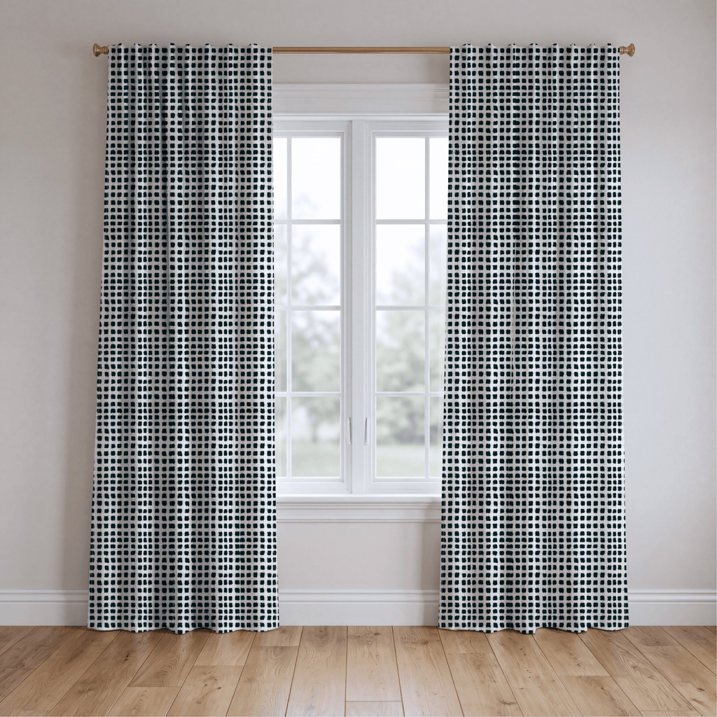 Mireya Plaid - Curtain Panel - The Drapery