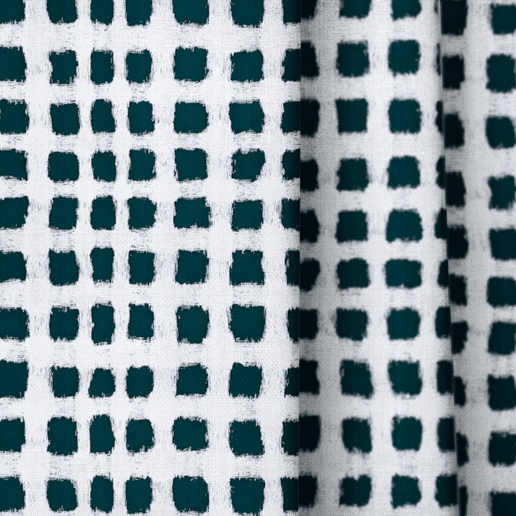 Mireya Plaid - Curtain Panel - The Drapery