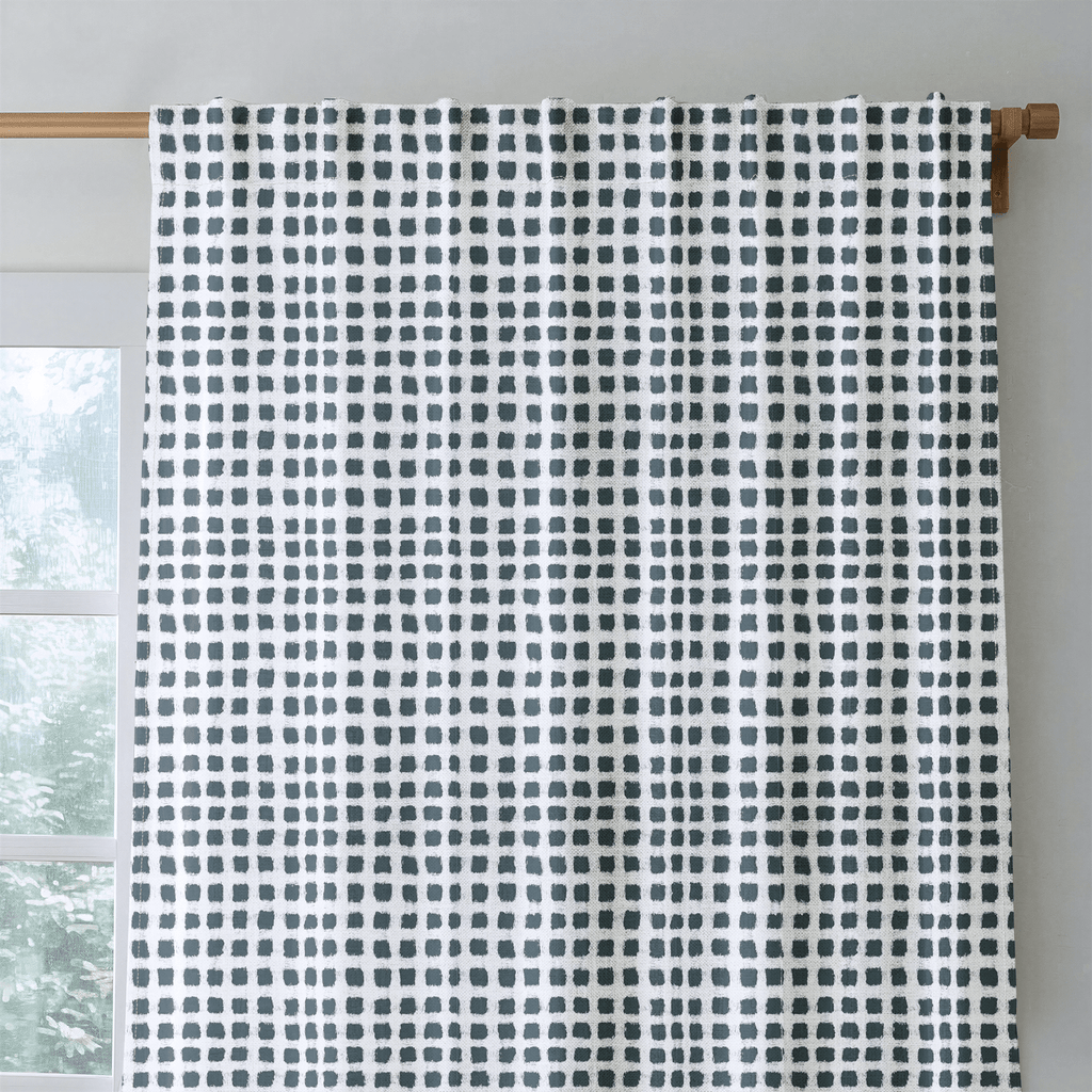 Mireya Plaid - Curtain Panel - The Drapery