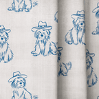 Mister Dog - Curtain Panel - The Drapery