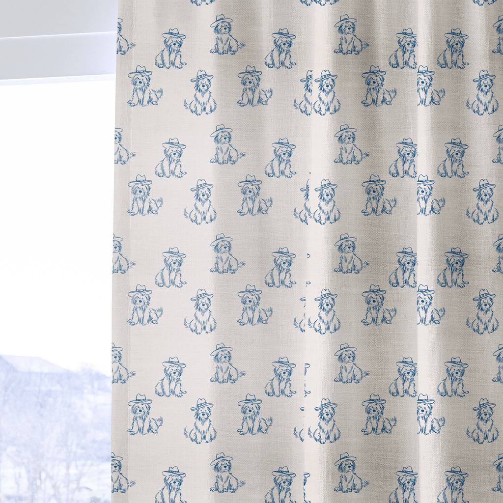 Mister Dog - Curtain Panel - The Drapery