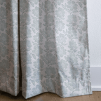 Misty Sage Bloom - Curtain Panel - The Drapery