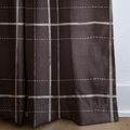 Mocha Tartan - Curtain Panel - The Drapery