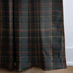 Mona Plaid - Curtain Panel - The Drapery