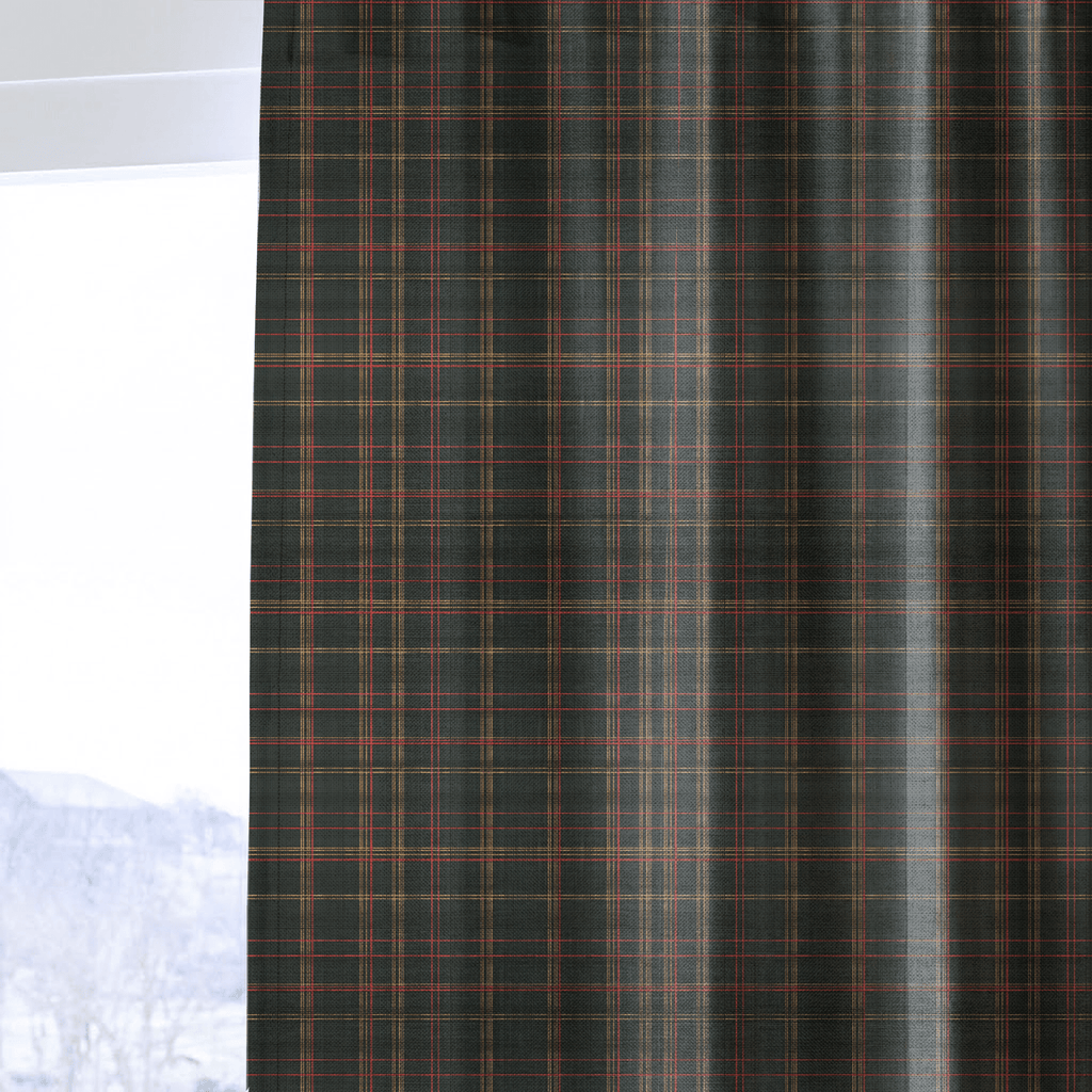 Mona Plaid - Curtain Panel - The Drapery