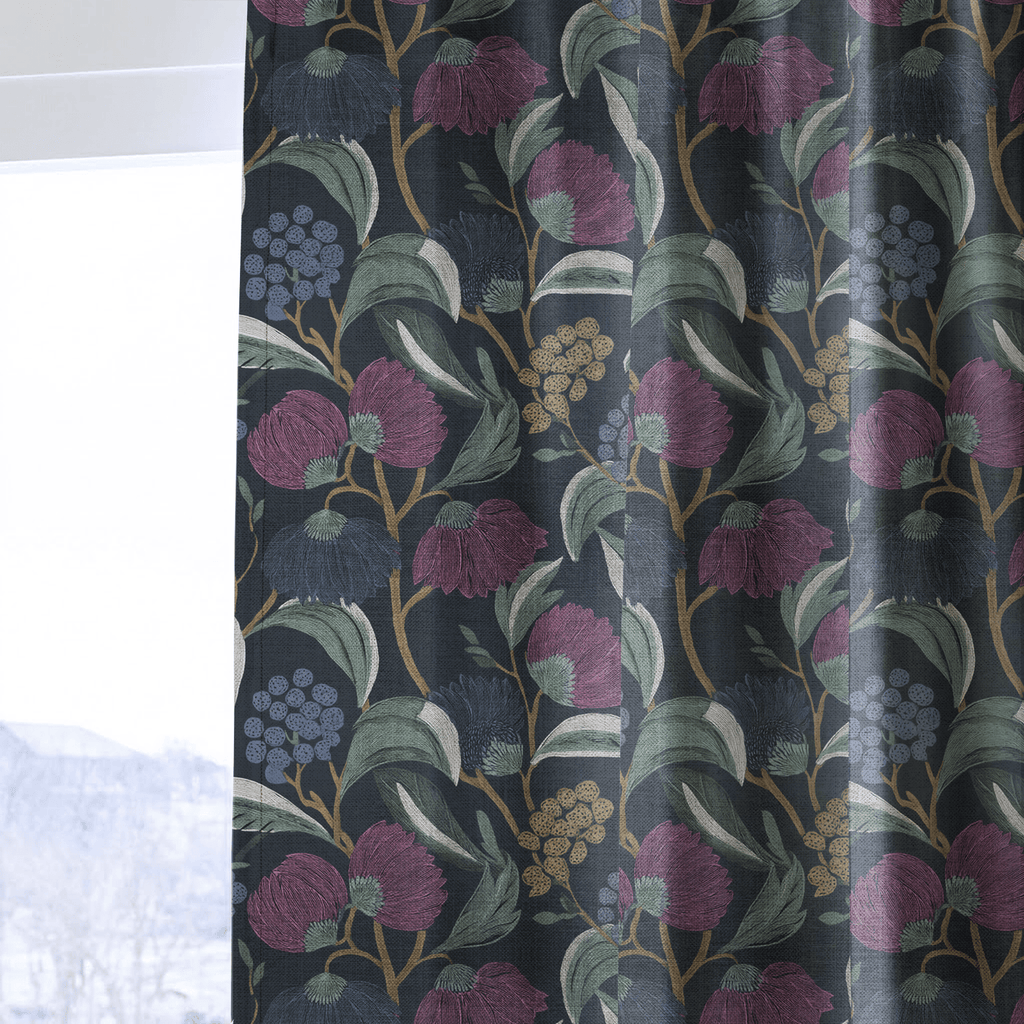 Moody Margo - Curtain Panel - The Drapery