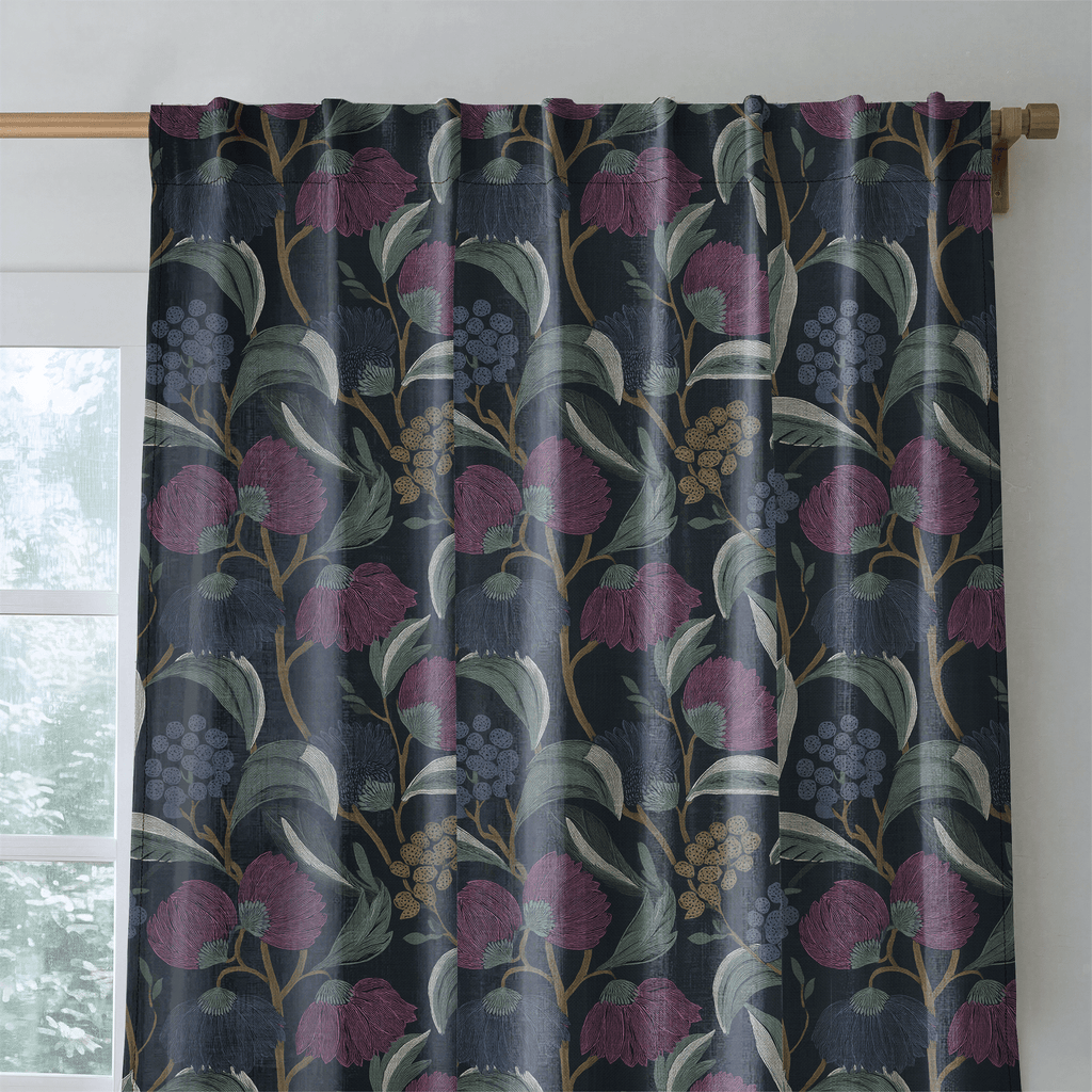 Moody Margo - Curtain Panel - The Drapery