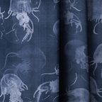 Moon Jelly Drift - Curtain Panel - The Drapery