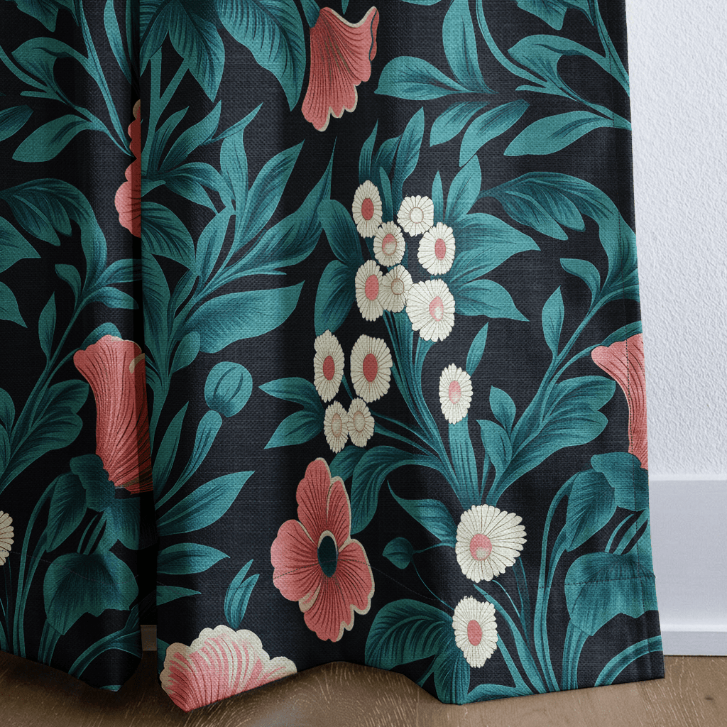 Moonbloom - Curtain Panel - The Drapery