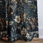 Moonlit Botanica - Curtain Panel - The Drapery