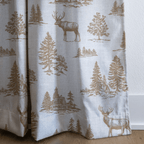 Moose's Lodge - Curtain Panel - The Drapery