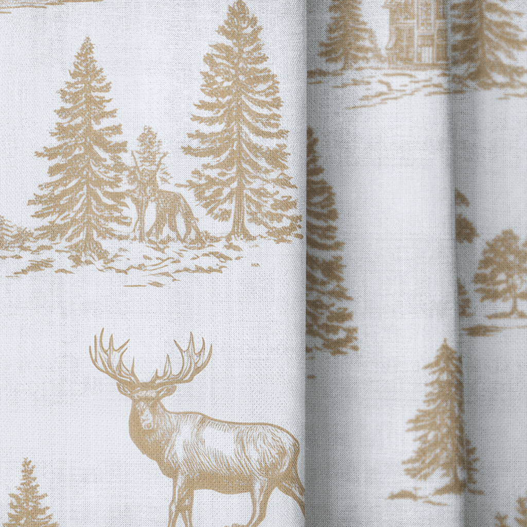 Moose's Lodge - Curtain Panel - The Drapery