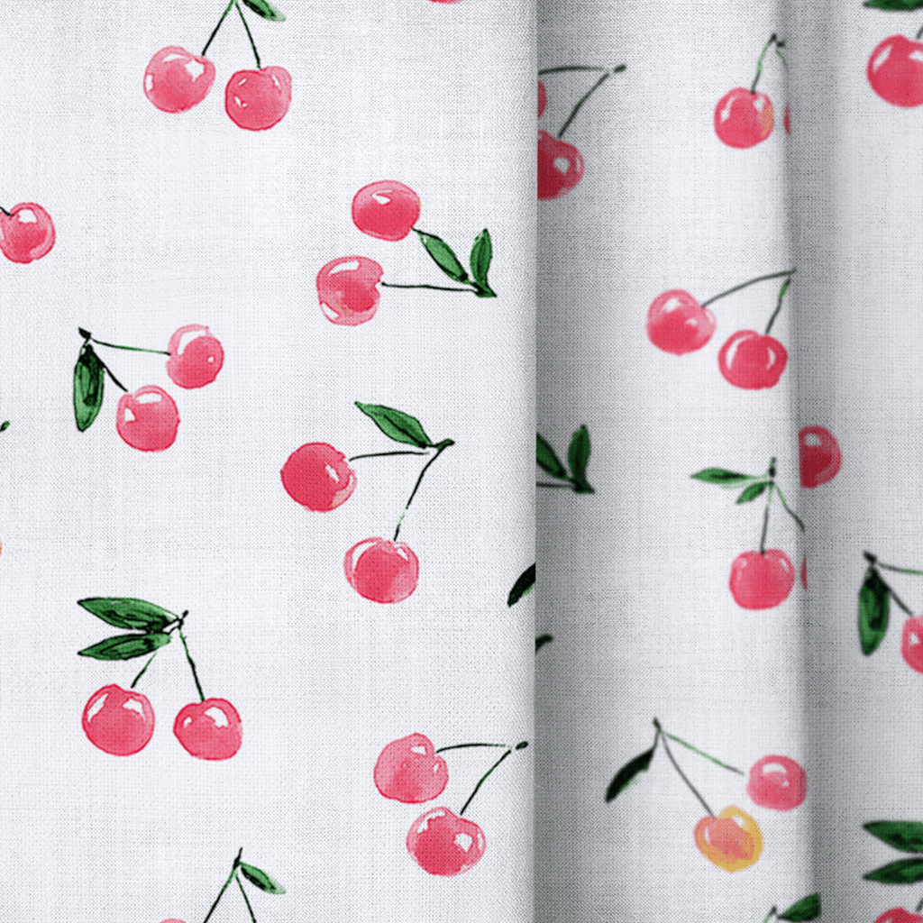 Morgan Cherry - Curtain Panel - The Drapery