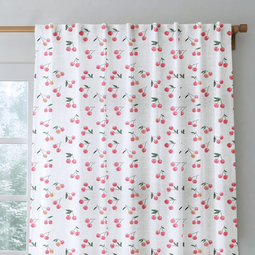 Morgan Cherry - Curtain Panel - The Drapery