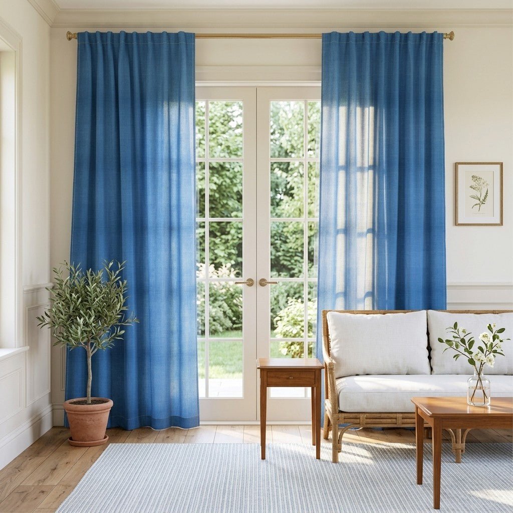 Morning - Curtain Panel - The Drapery