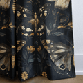 Morrigan Moths - Curtain Panel - The Drapery