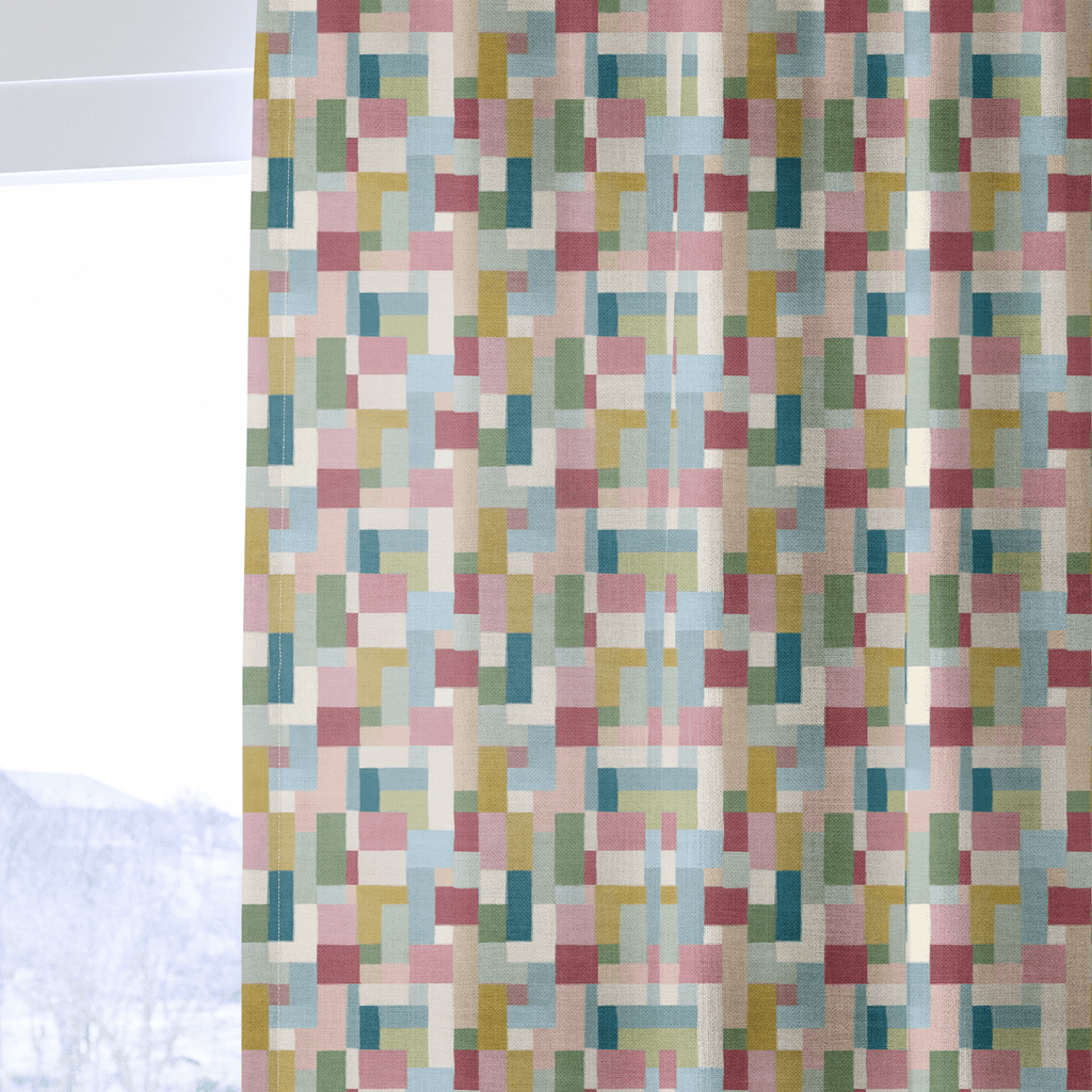 Mosaic - Curtain Panel - The Drapery