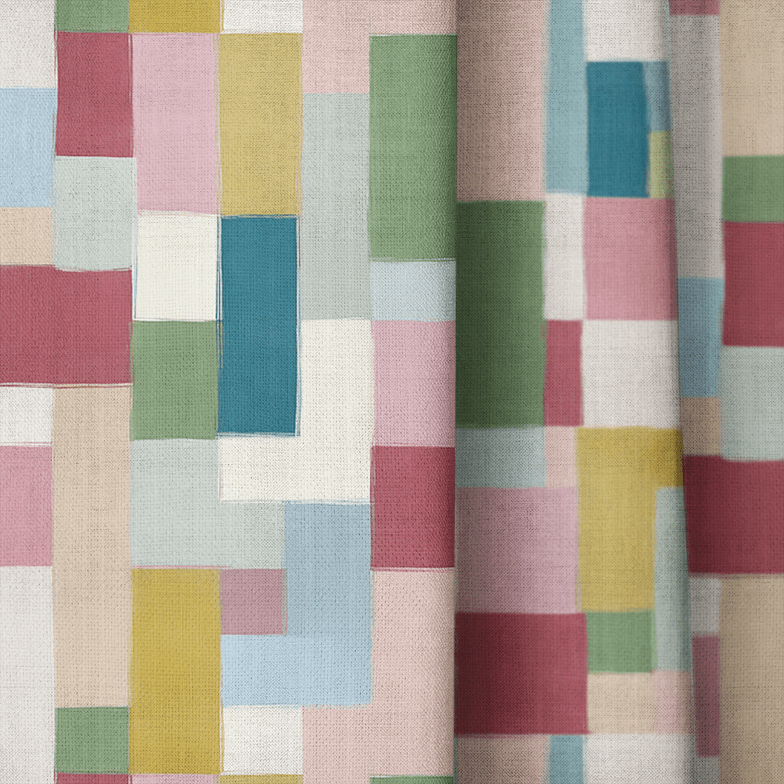 Mosaic - Curtain Panel - The Drapery