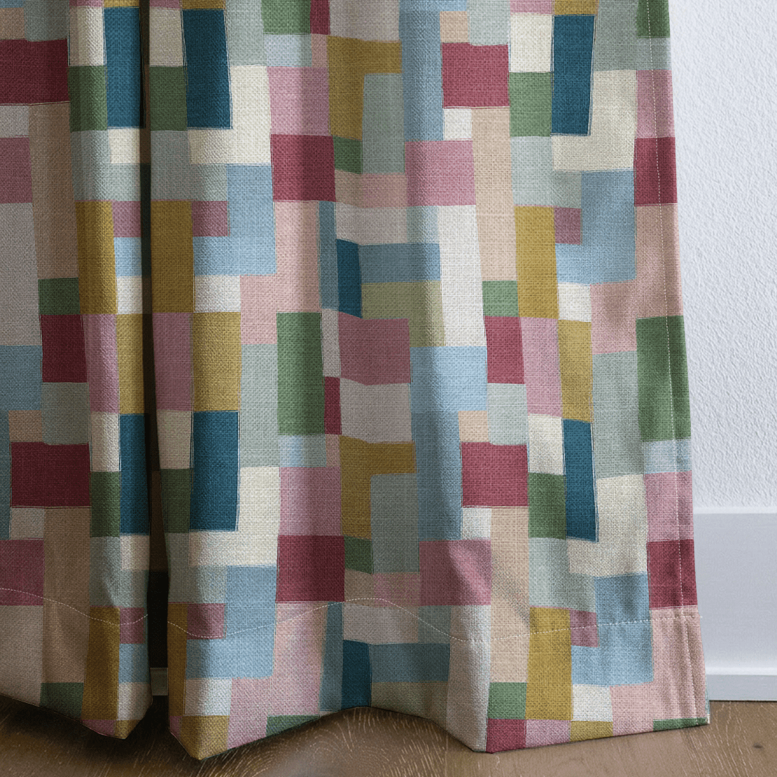 Mosaic - Curtain Panel - The Drapery