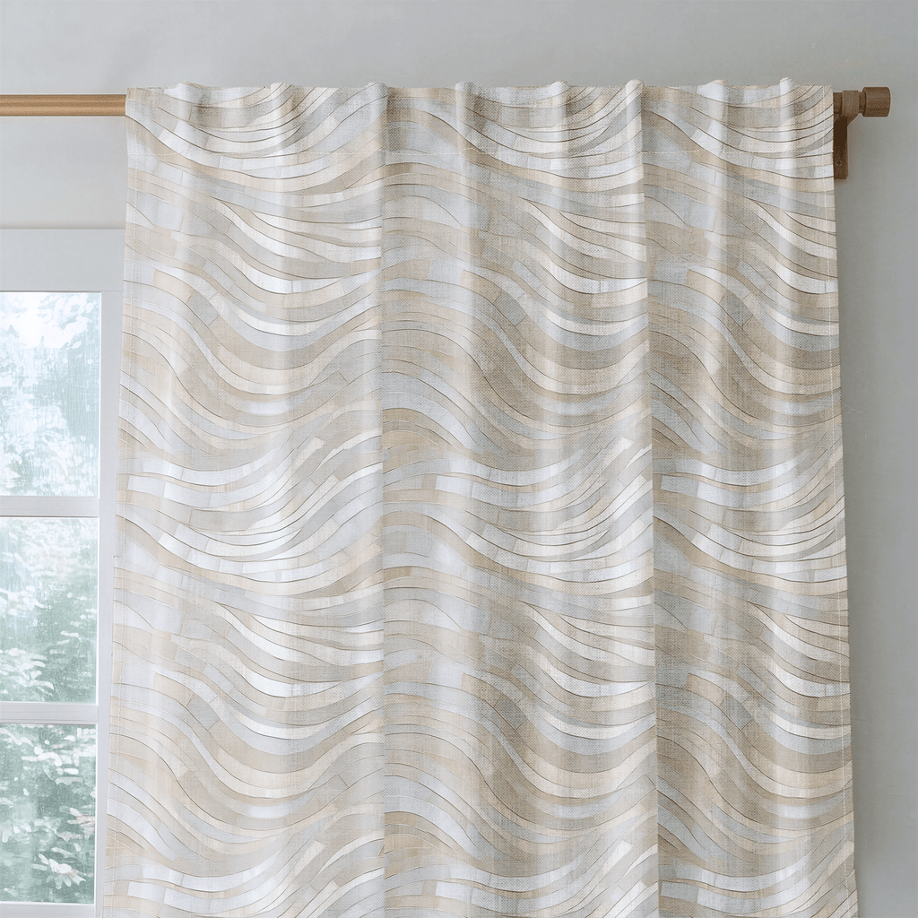 Mosaic Harmony - Curtain Panel - The Drapery