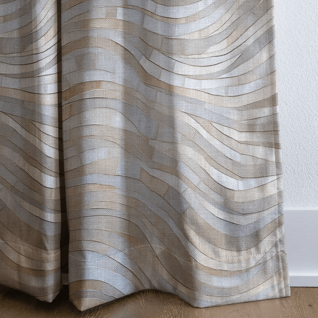 Mosaic Harmony - Curtain Panel - The Drapery