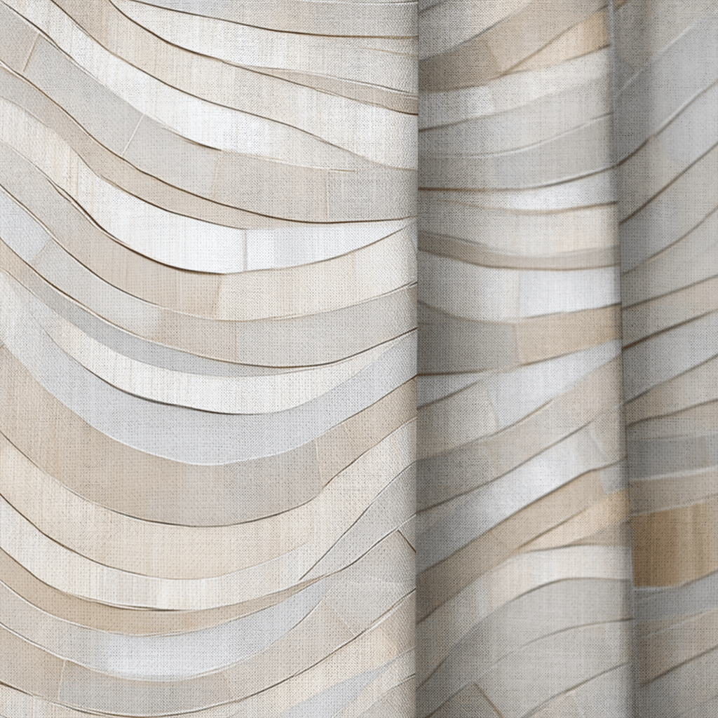 Mosaic Harmony - Curtain Panel - The Drapery