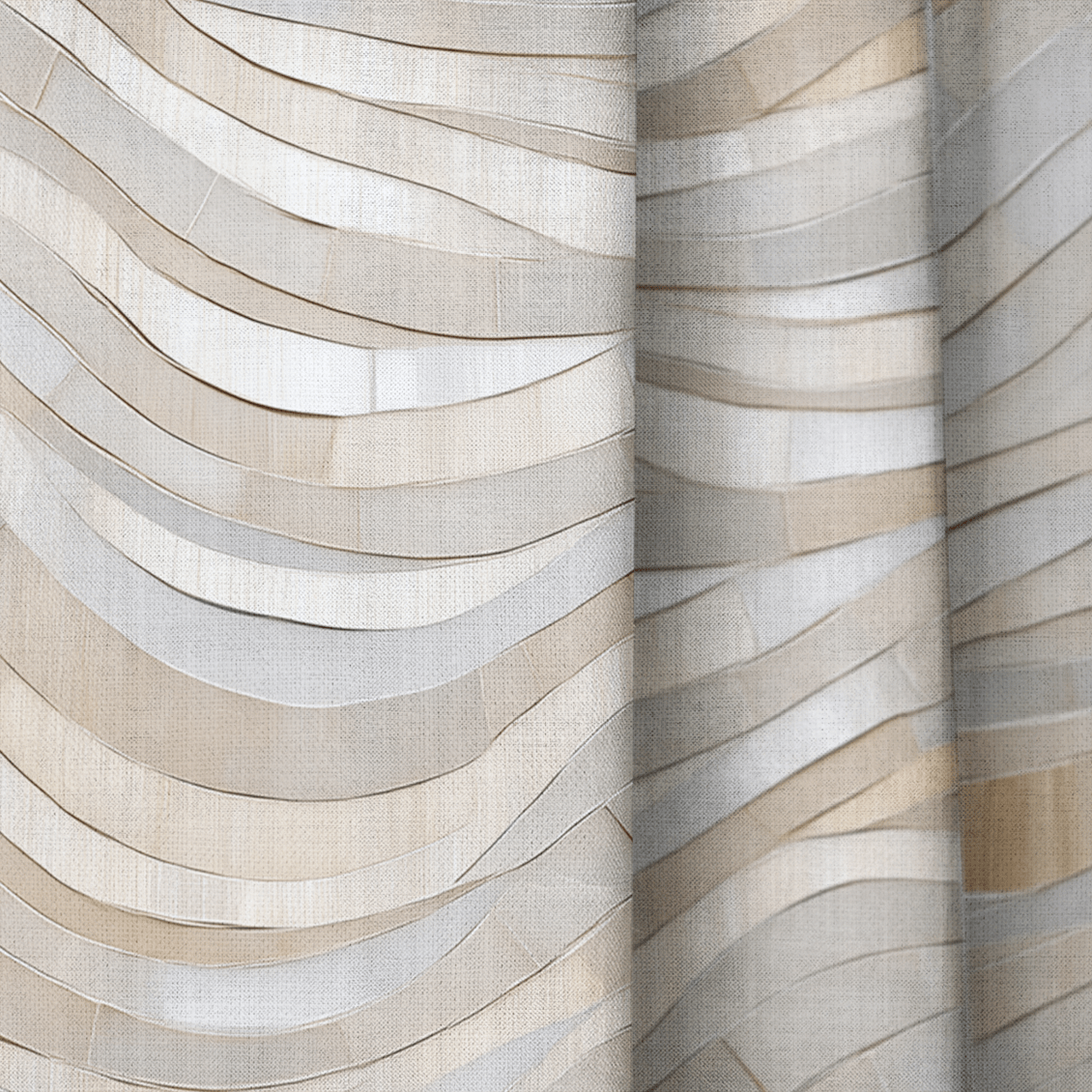 Mosaic Harmony - Curtain Panel - The Drapery