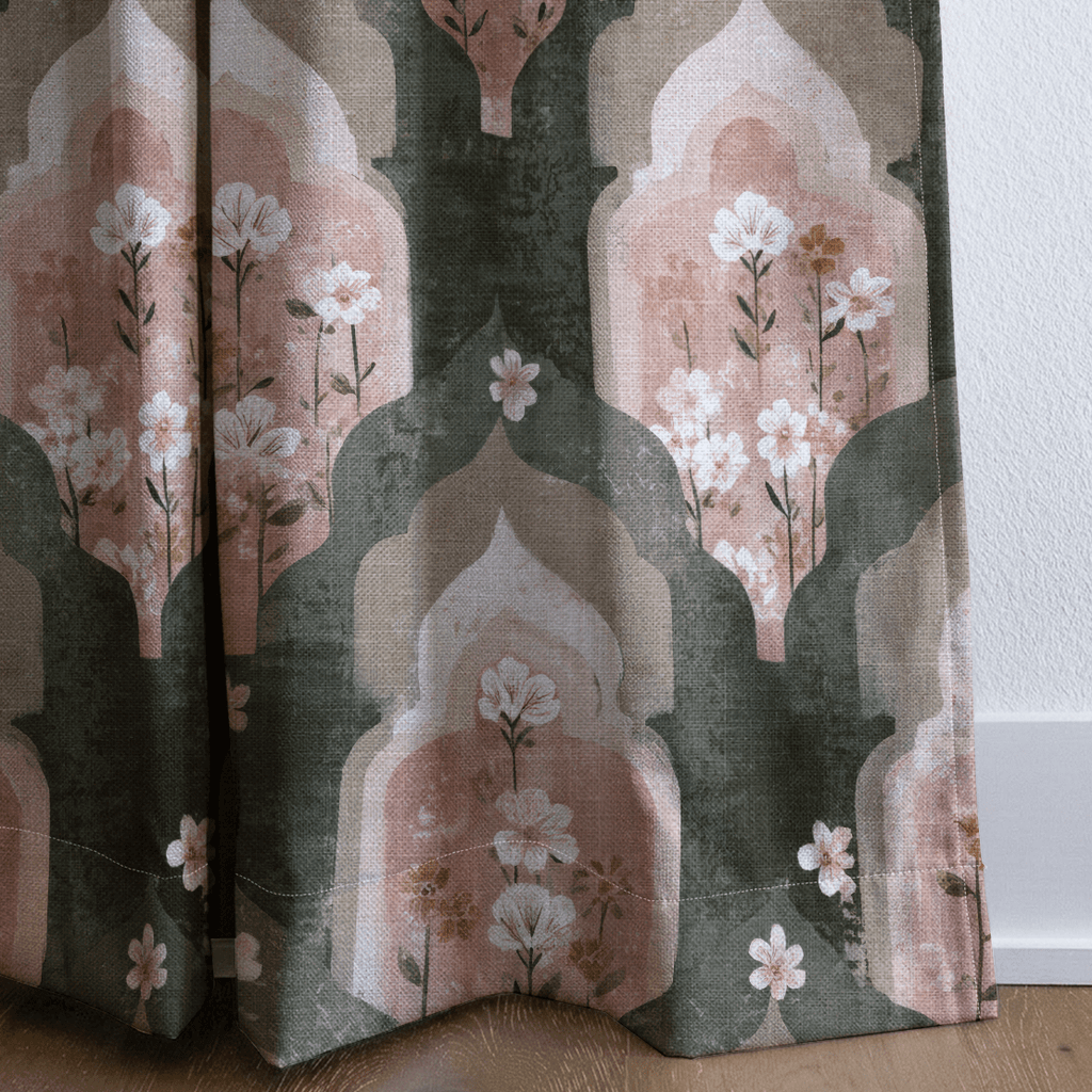 Mosaic Layer - Curtain Panel - The Drapery