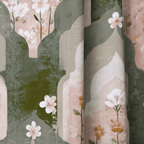 Mosaic Layer - Curtain Panel - The Drapery