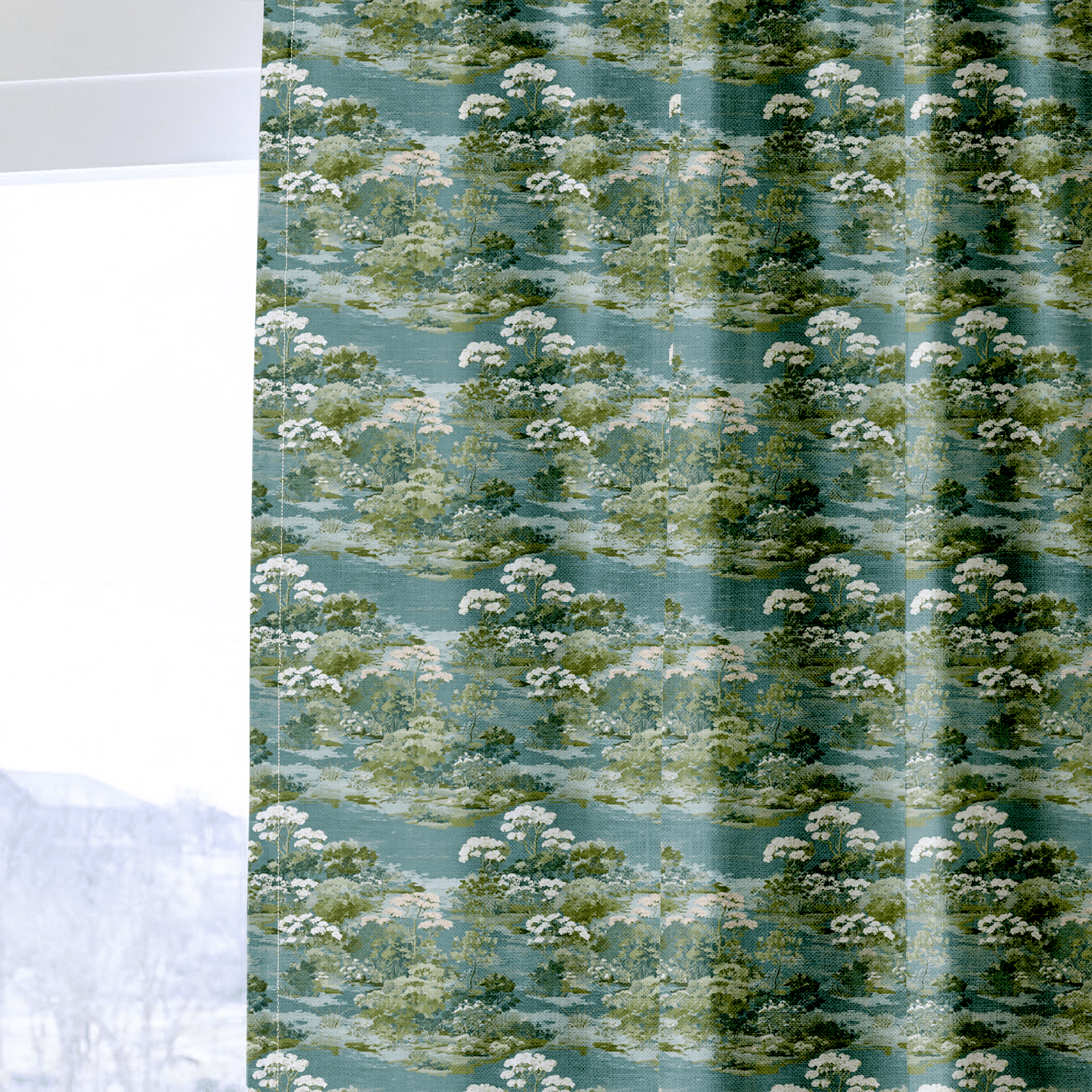 Mosaic Muse - Curtain Panel - The Drapery