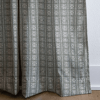 Moss Painted Plaid - Curtain Panel - The Drapery