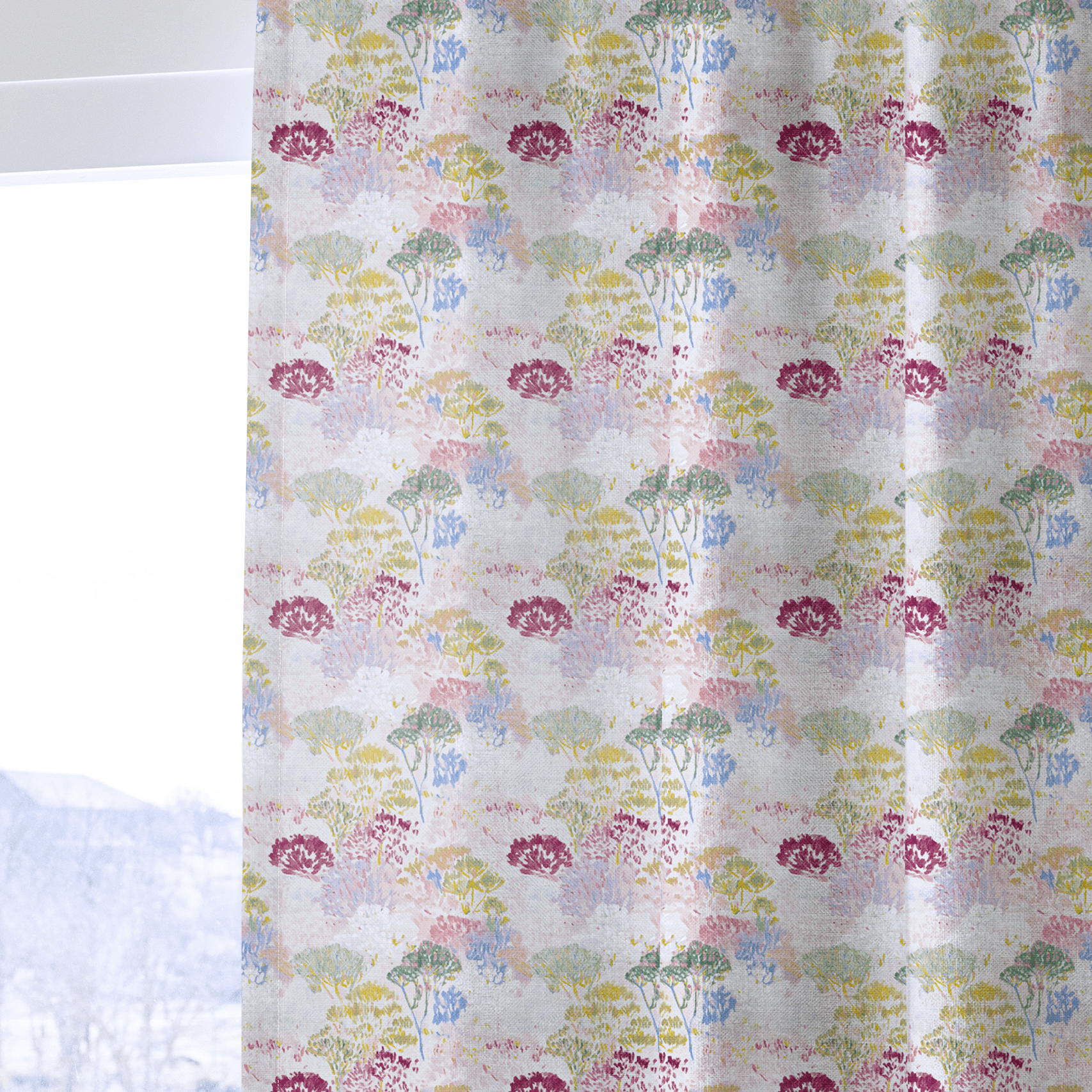 Mossy Path - Curtain Panel - The Drapery