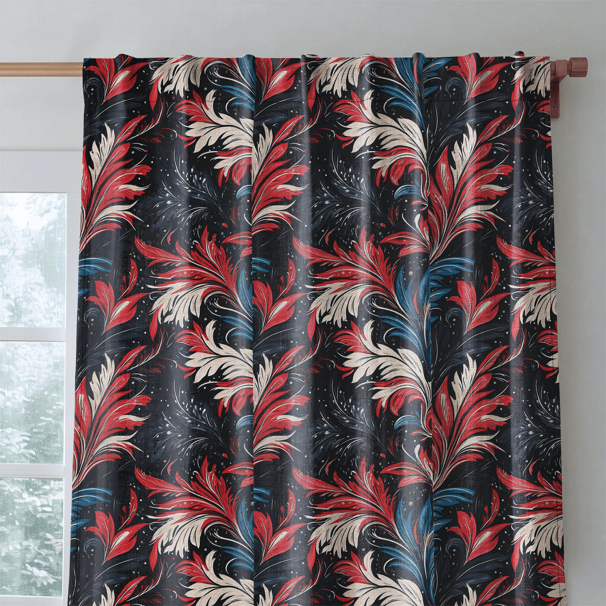 Moulin Bloom - Curtain Panel - The Drapery
