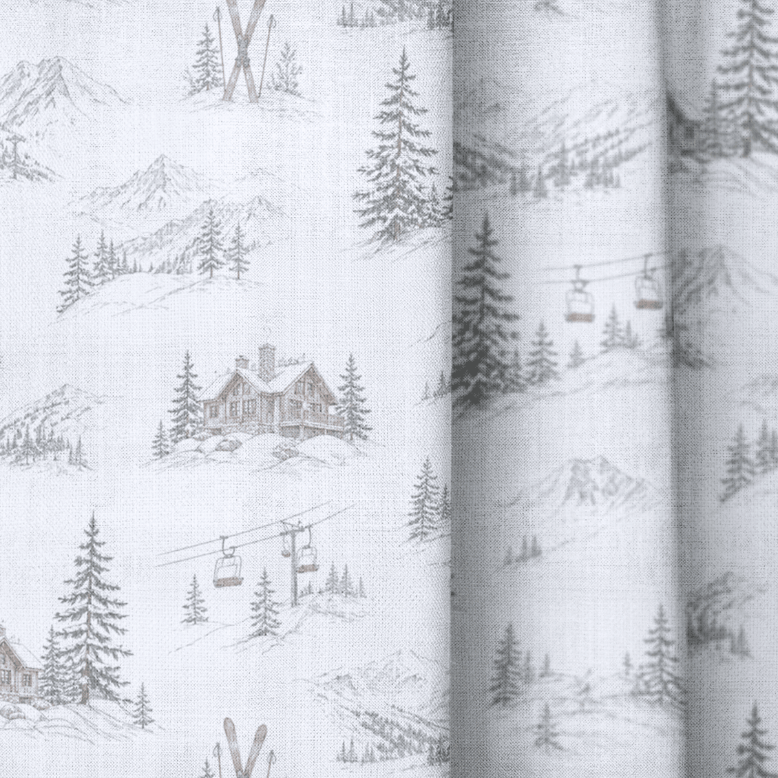 Mountain Lodge Toile - The Drapery