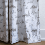 Mountain Lodge Toile - Curtain Panel - The Drapery