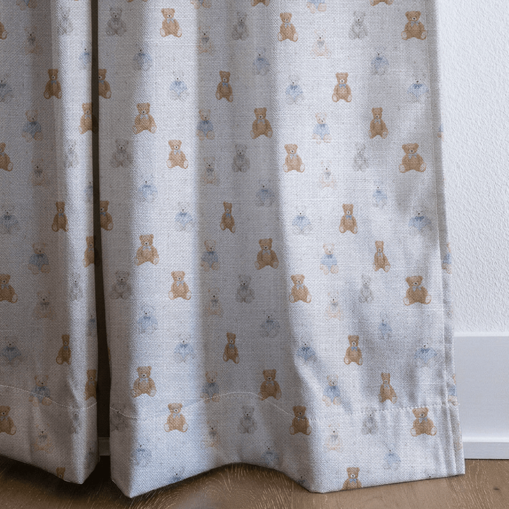 Mr Teddy - Curtain Panel - The Drapery