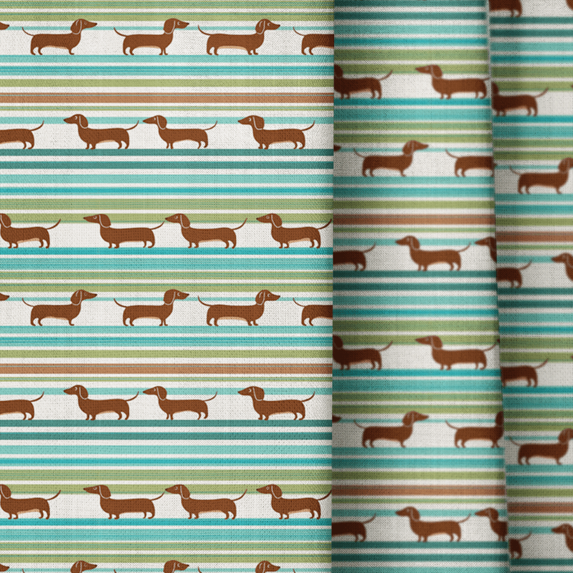 Muddy Paws - Curtain Panel - The Drapery