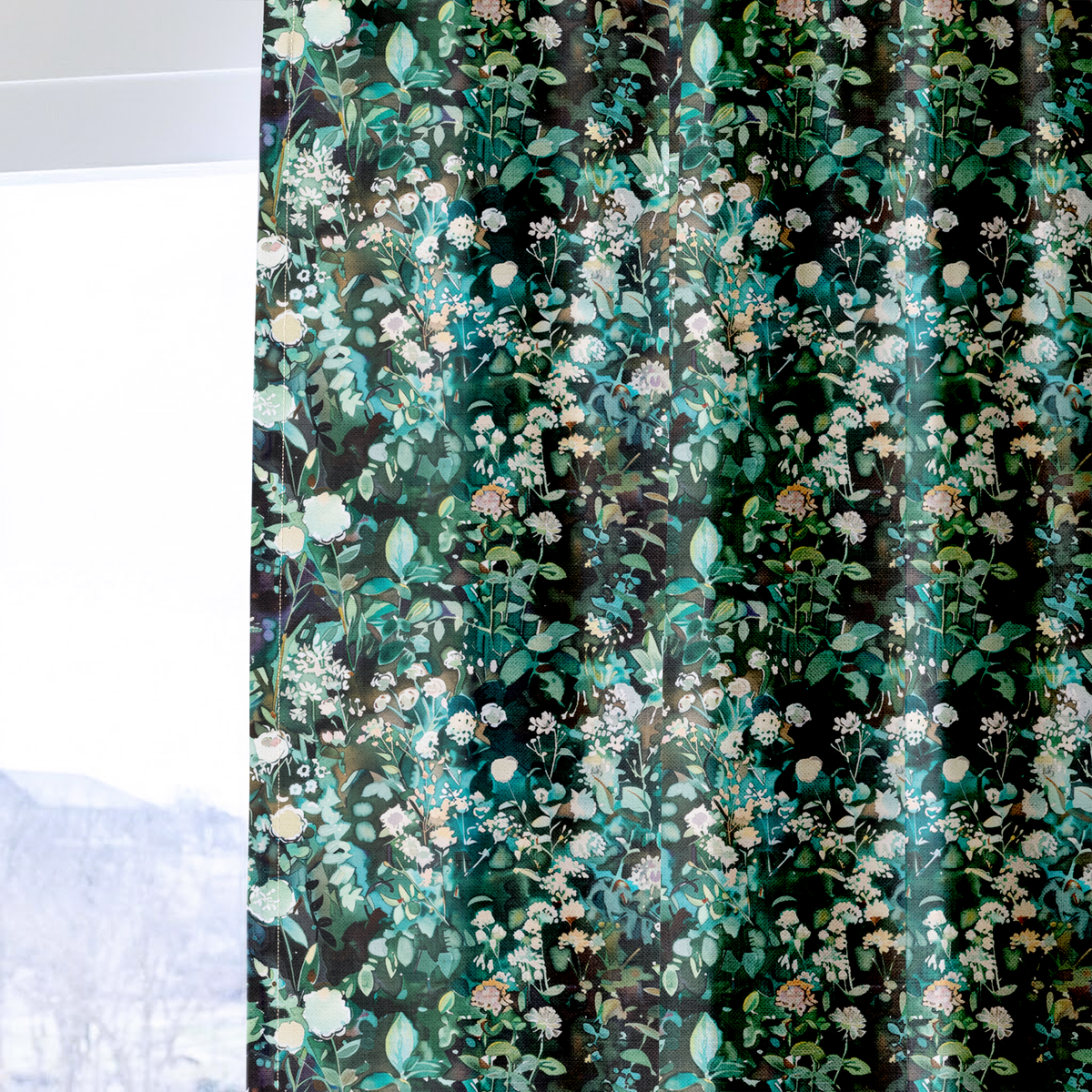 Murphy Blake Floral - Curtain Panel - The Drapery