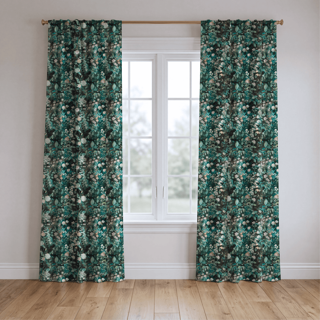 Murphy Blake Floral - Curtain Panel - The Drapery