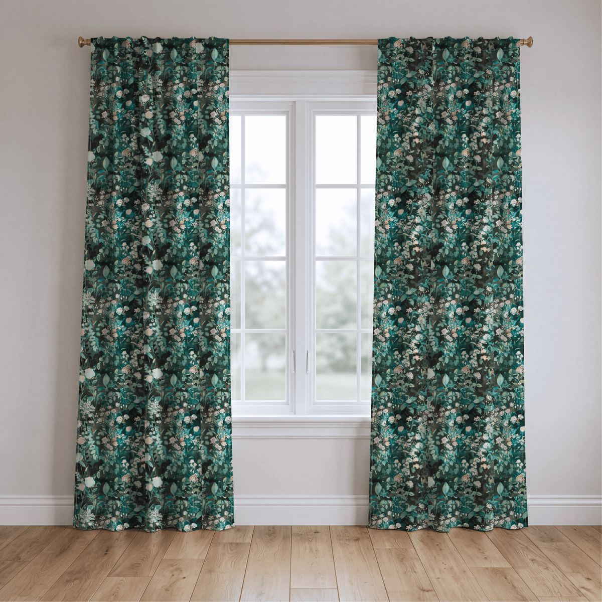 Murphy Blake Floral - Curtain Panel - The Drapery